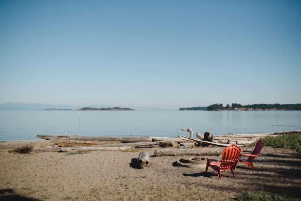 View from our Beachfront cottages