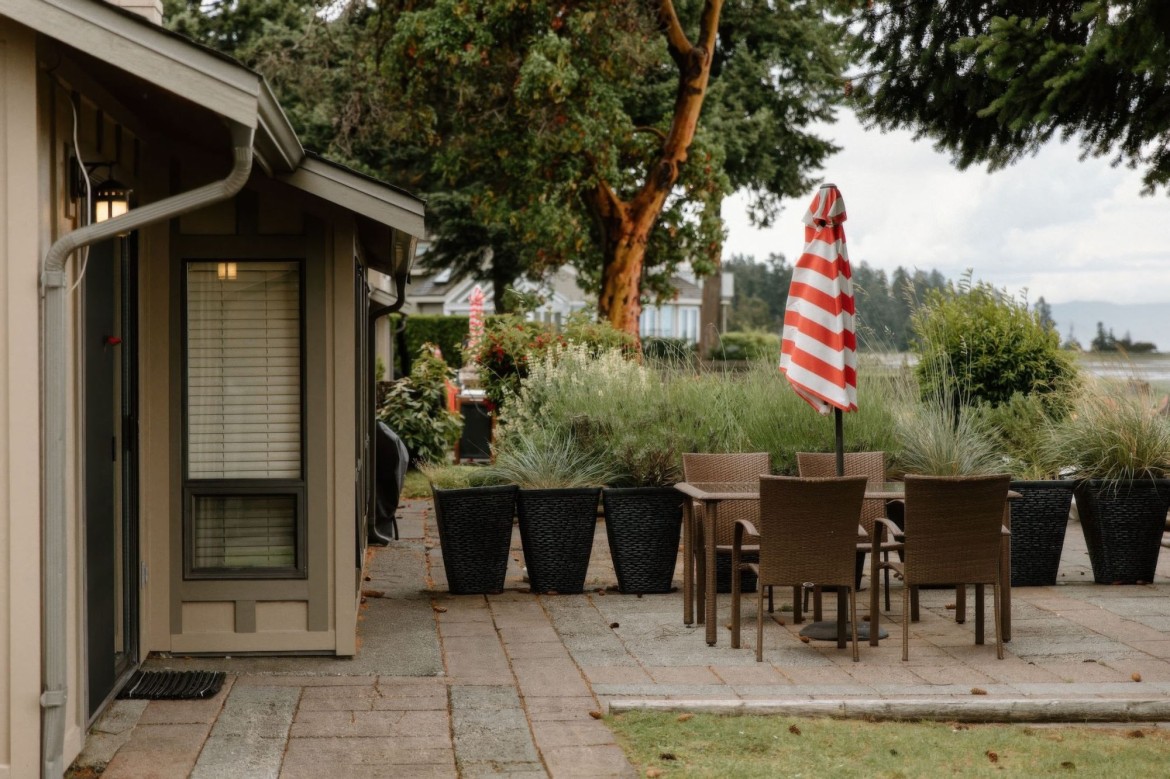 Beachfront overlooking Rathtrevor Beach at Beach Acres Resort