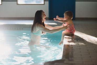 Enjoy an indoor heated pool & hot tub!